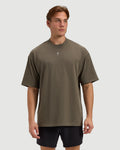 Heavyweight Cotton Oversized Tee - Sage